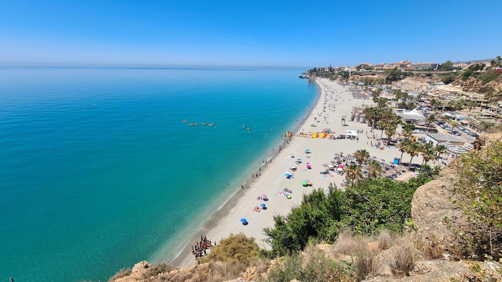 Apartament Burriana Beach Silhouse Nerja Exteriér fotografie